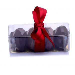 Heart shaped artisan chocolates
